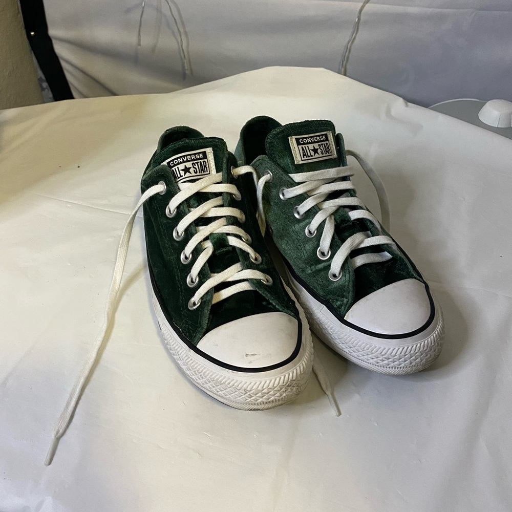 Converse Kids Dark Green Sneakers